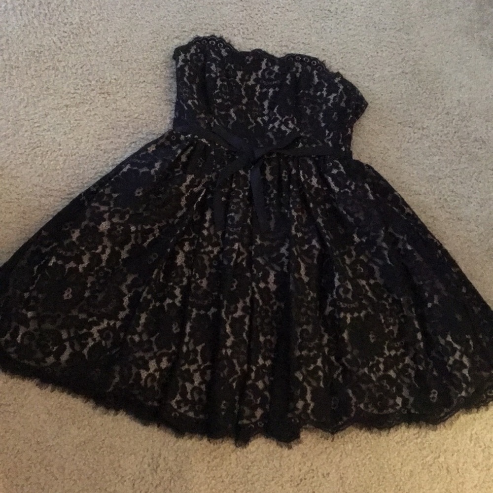 Robert Rodriguez/ Neiman Marcus Black beige dress